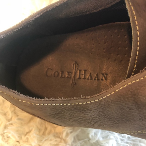 Cole Haan brown wing tip derby’s! - Picture 2 of 6
